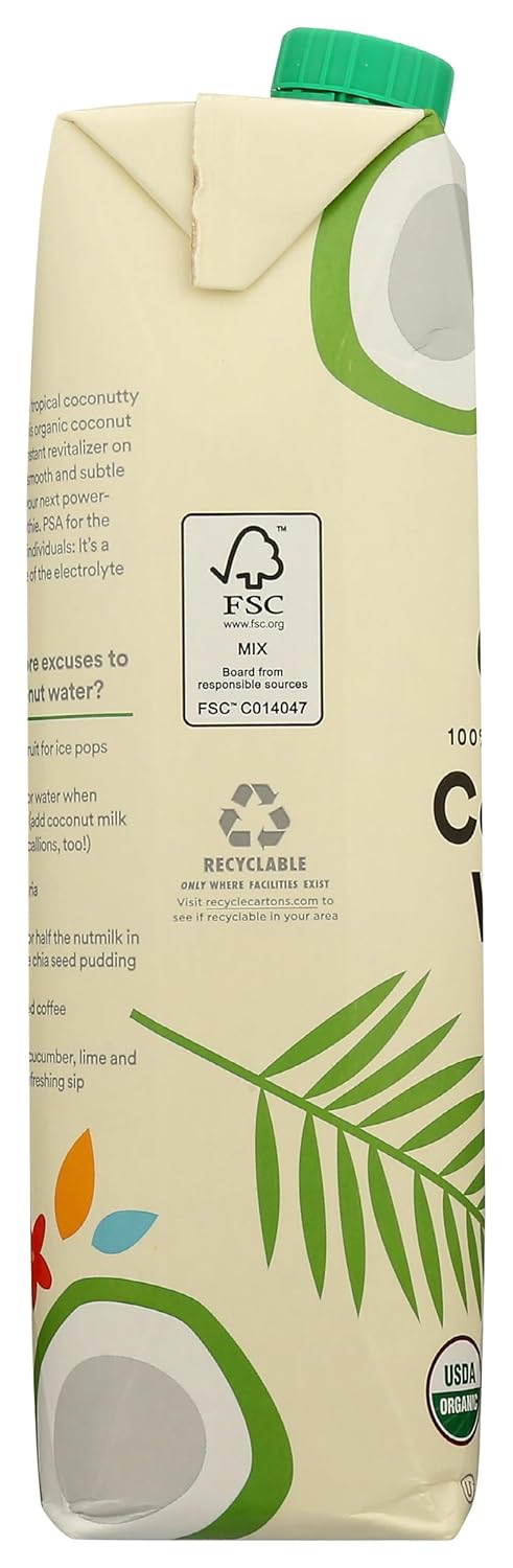 aseptic carton packaging that is shelf-stable and resealable (33.8 oz and 32 oz sizes)