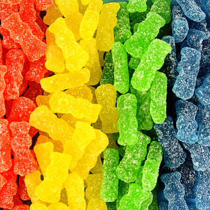 assorted fruit flavors in one mixed bag