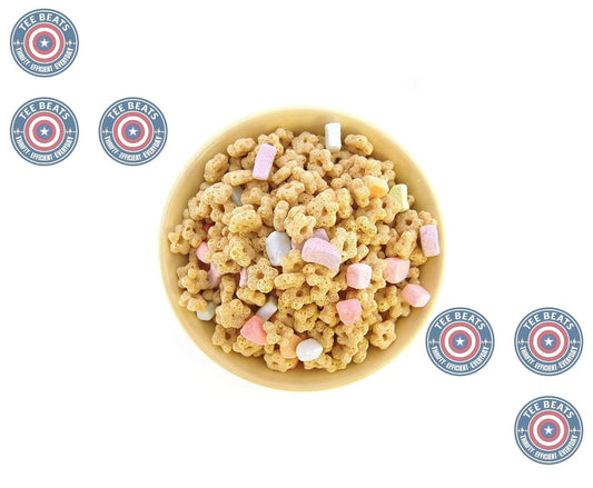 assorted mini marshmallow and vanilla marshmallow bits