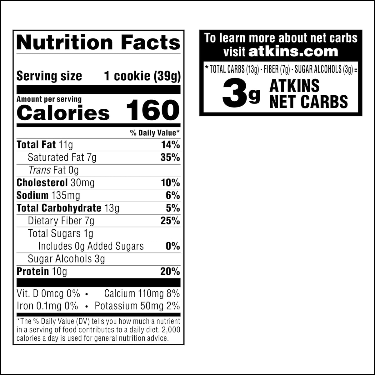 Atkins Chocolate Chip Protein Cookie – Road Trip Snack That Won't Spike Blood Sugar