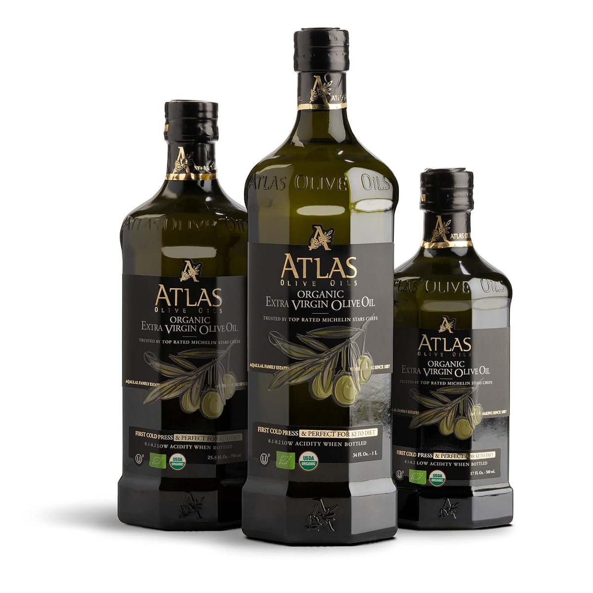 Atlas Organic Extra Virgin Olive Oil – Honest Cold-Pressed Moroccan Oil for Restraint-Driven Kitchens and Calm Dining