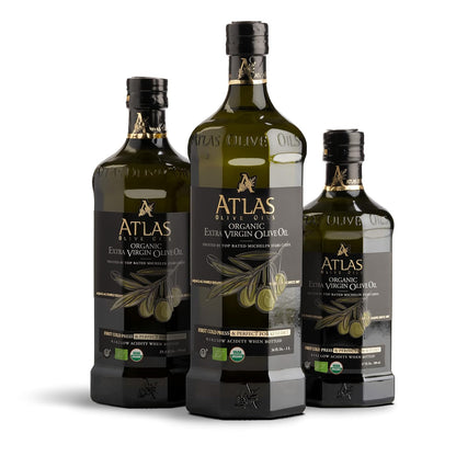 Atlas Organic Extra Virgin Olive Oil – Honest Cold-Pressed Moroccan Oil for Restraint-Driven Kitchens and Calm Dining