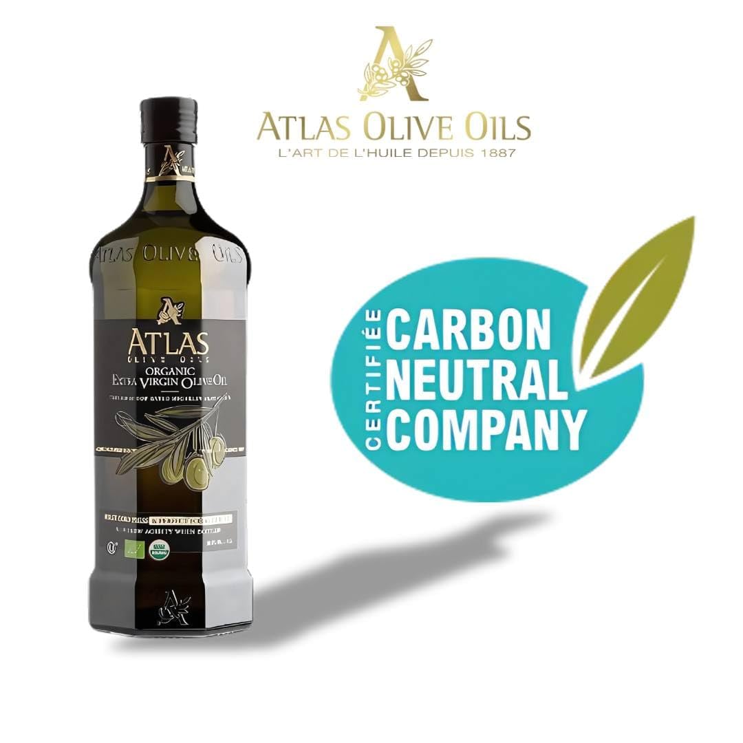 Atlas Organic Extra Virgin Olive Oil – Honest Cold-Pressed Moroccan Oil for Restraint-Driven Kitchens and Calm Dining