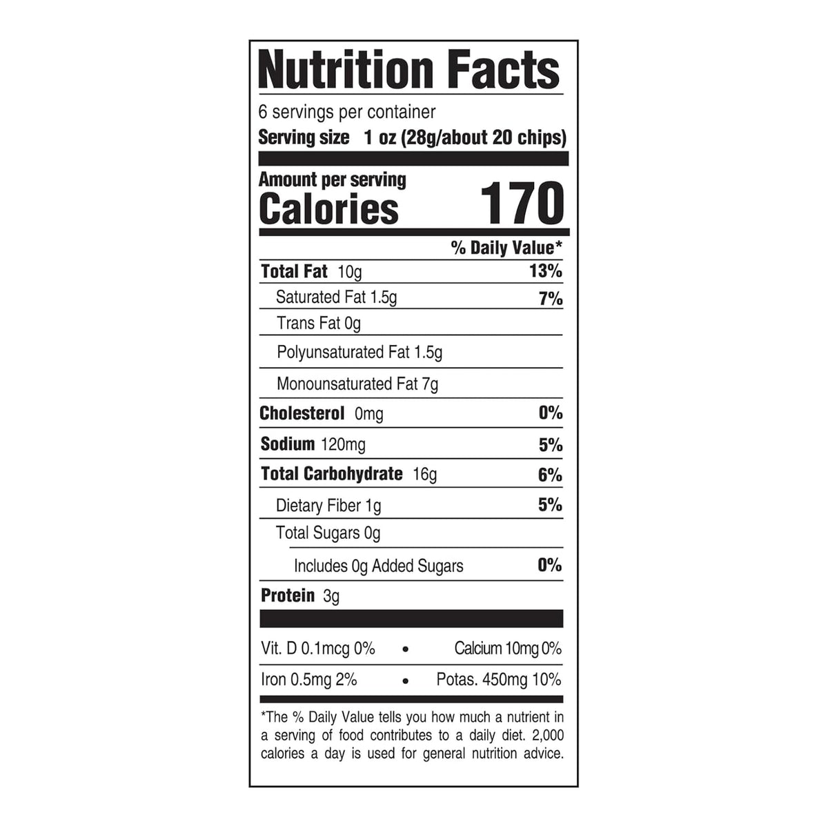 available in 1.25 oz single-serve pack-of-6 for on-the-go portion control