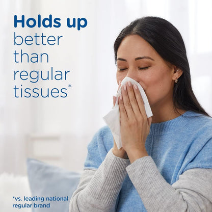 available in 10 pack/count configurations ranging from 48 to 348 tissues