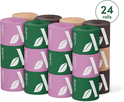 available in 12-roll and 24-roll bulk pack variants