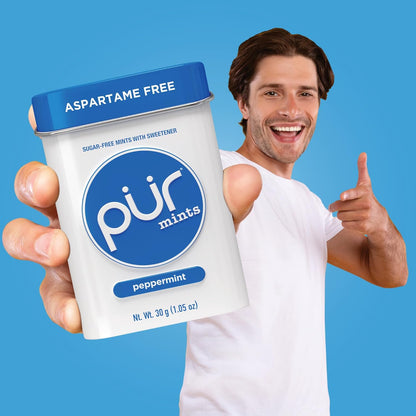 available in 30-count tins and 65-count jars, sold in packs of 1, 2, 3, or 5