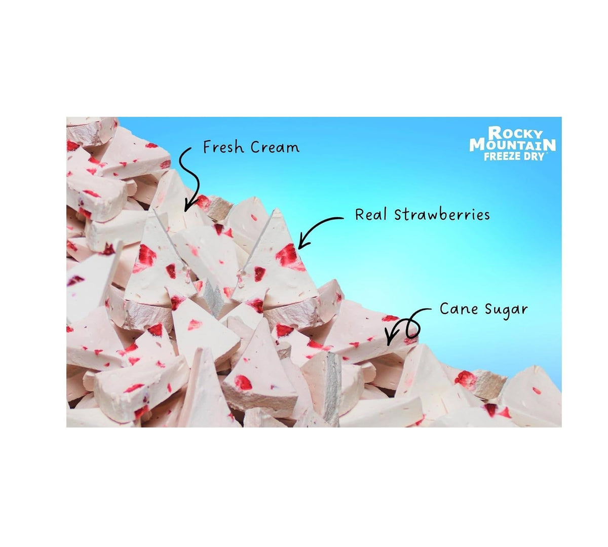 available in 4 flavors: strawberry, vanilla, birthday cake, chocolate chip cookie dough