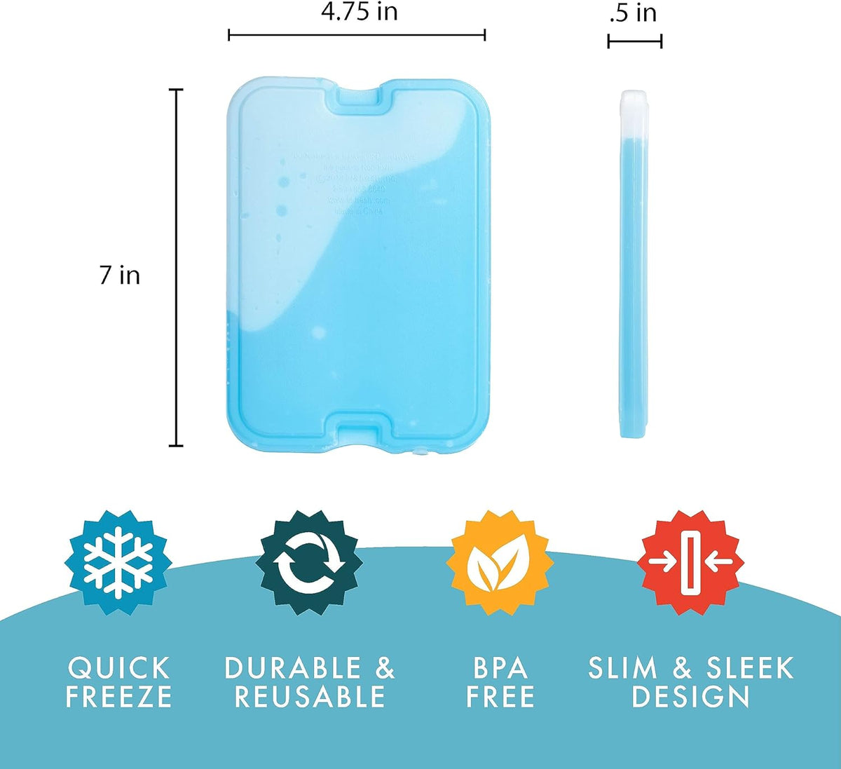 available in 4-pack and 8-pack quantities with color options including multi, pink, blue, green, purple, and clear blue