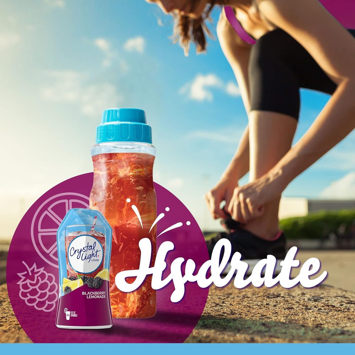 available in 7+ flavors (blackberry lemonade, strawberry lemonade, mango passion fruit, blueberry raspberry, tropical paradise punch, mango, wild fruit fusion) and multi-pack sizes from 1 to 12 bottles