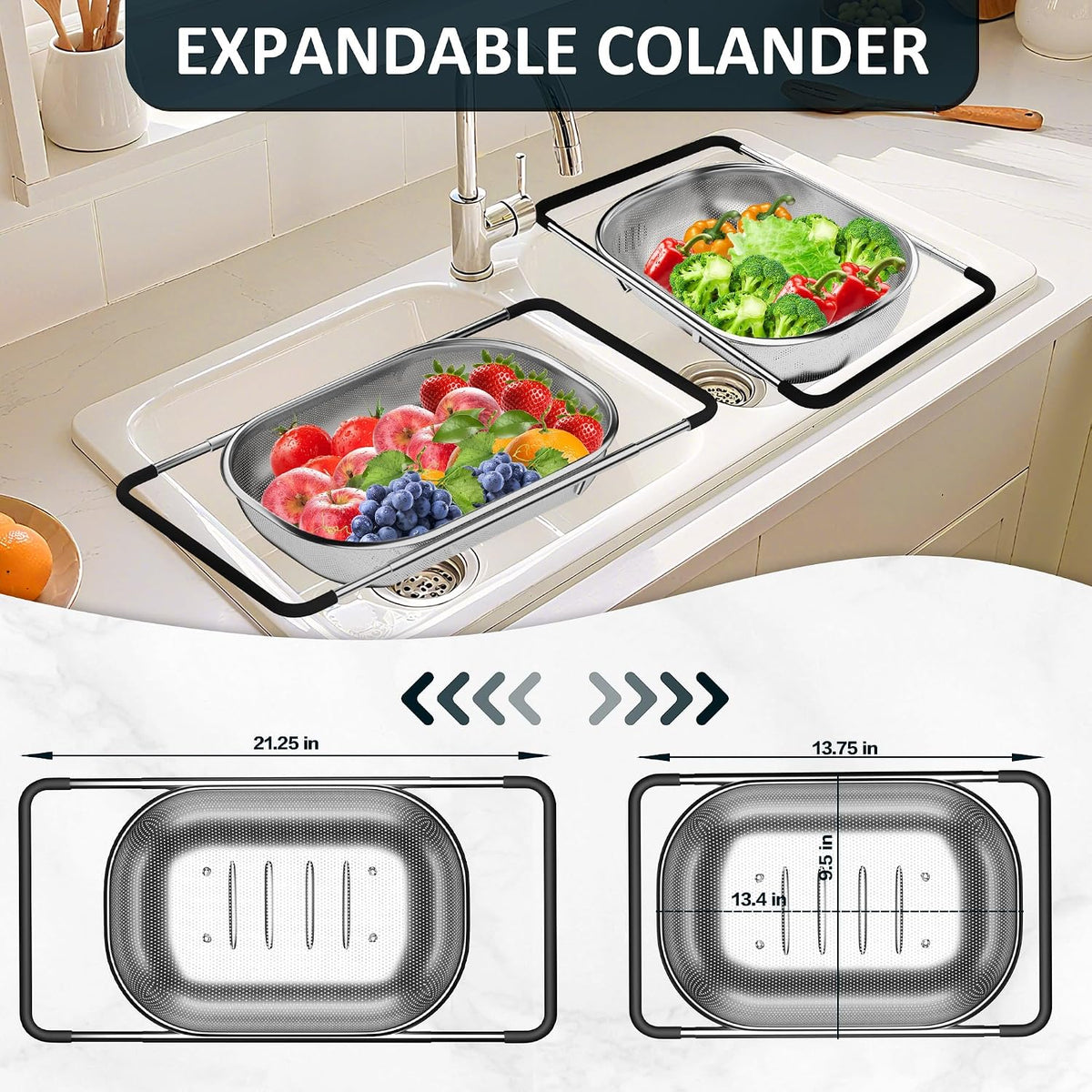available in 8 color variants (beige, pink, blue, green, white, dark gray, light black, black) to match kitchen aesthetics