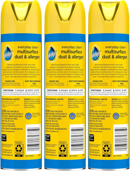 available in 9.7oz single can or 3-pack refill configuration