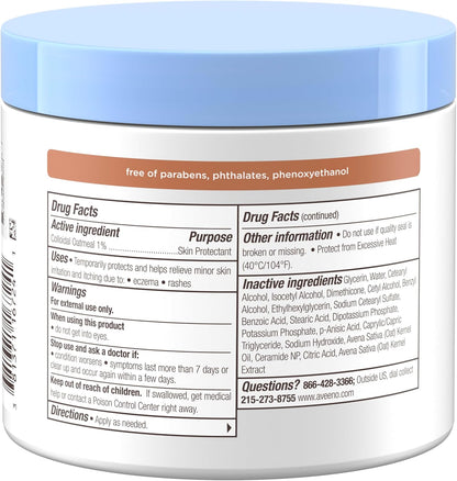 Aveeno Baby Eczema Therapy Nighttime Balm – Safe, Steroid-Free Relief for Sensitive Skin