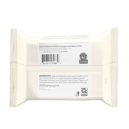 Aveeno Baby Safe-Formula Hand & Face Wipes – Chemical-Free Cleaning for Sensitive Baby Skin