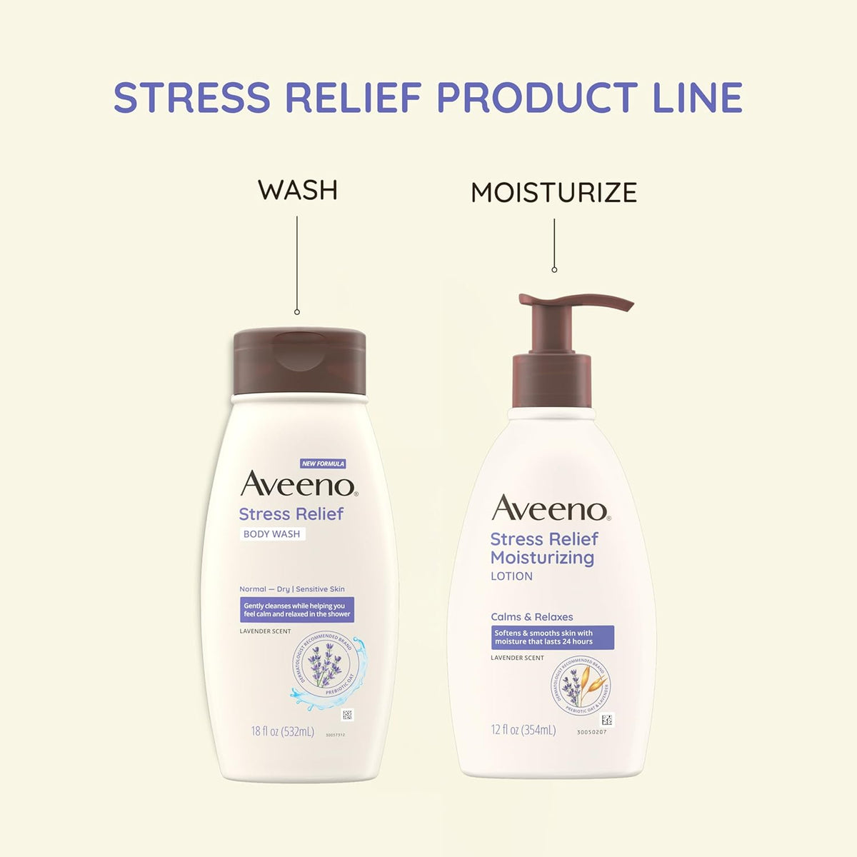 Aveeno Dermatologist-Recommended Body Wash – Toxin-Free Stress Relief for Family Bathrooms