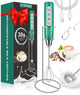 Rechargeable Frother with Stand - Emerald