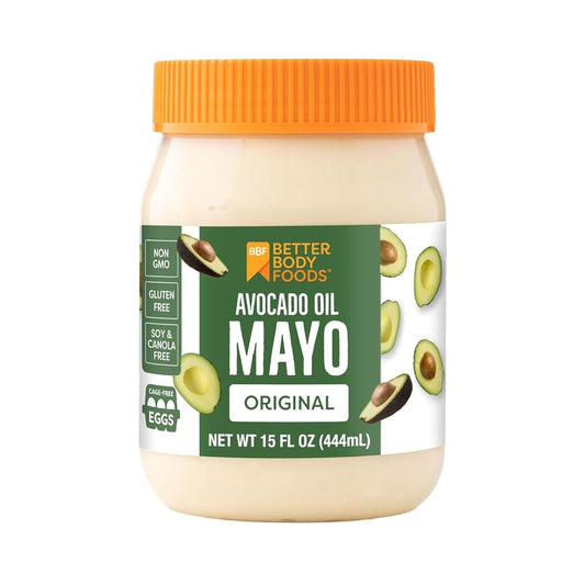 avocado oil as the primary oil base (replaces soybean or canola oil)