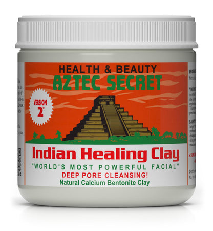 Aztec Secret– Indian Healing Clay 16 Oz – Deep Pore Cleansing Facial &amp;amp; Body Mask – The Original 100% Natural Calcium Bentonite Clay – New Version 2