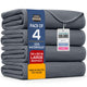34x52 Inch (Pack of 4) - Gray
