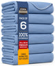 34x36 Inch (Pack of 6) - Blue