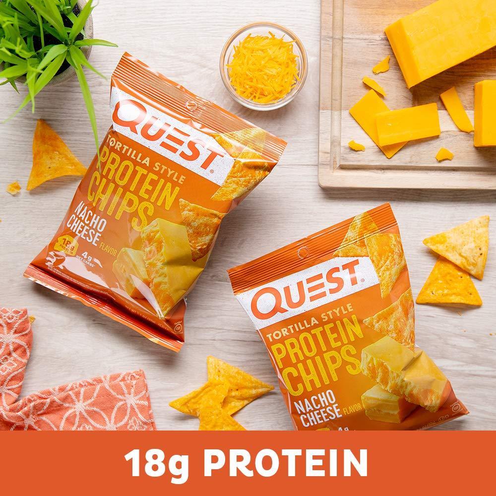 baked tortilla-style chip with no frying required