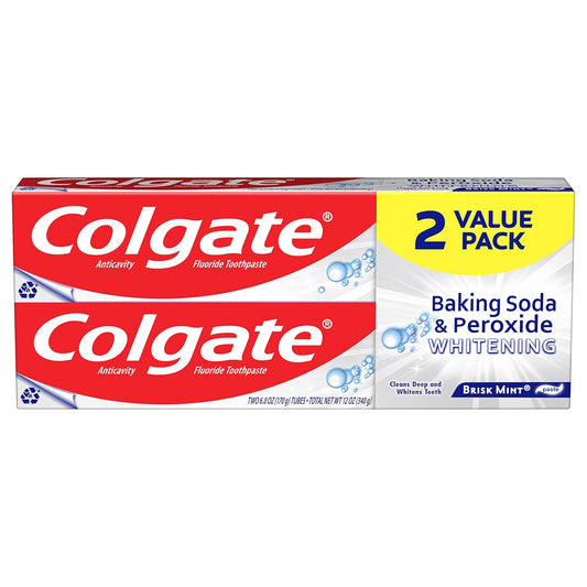 baking soda and hydrogen peroxide dual-action formula