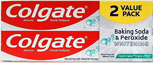 baking soda and peroxide whitening formula for removing surface stains