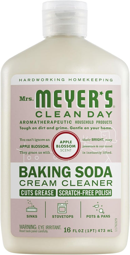 baking soda-powered cream formula for scrubbing tough grime