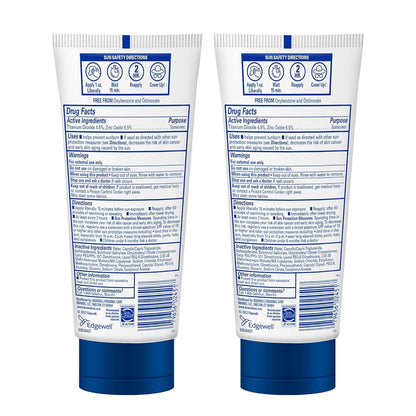 Banana Boat 100% Mineral Kids Sunscreen SPF 50 Twin Pack | Gentle Daily Wellness Routine for Outdoor Living