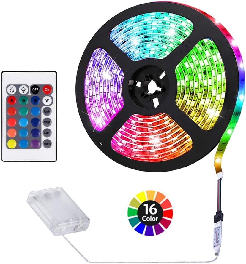 battery powered (3 aa batteries, 5v) requiring no outlet