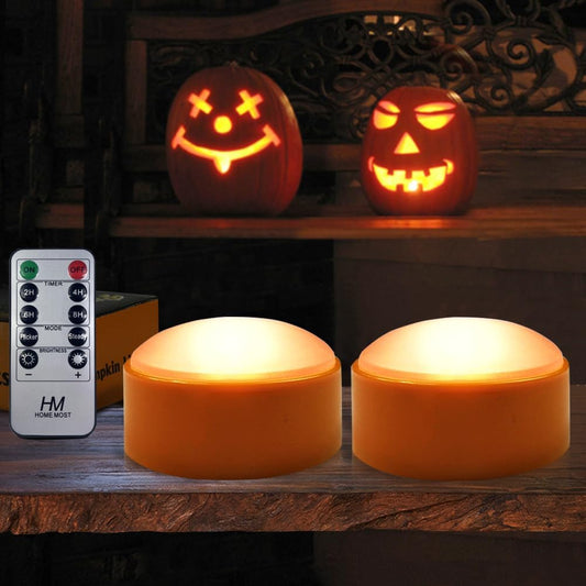 battery-powered led operation (2 aa per light, no outlet needed)