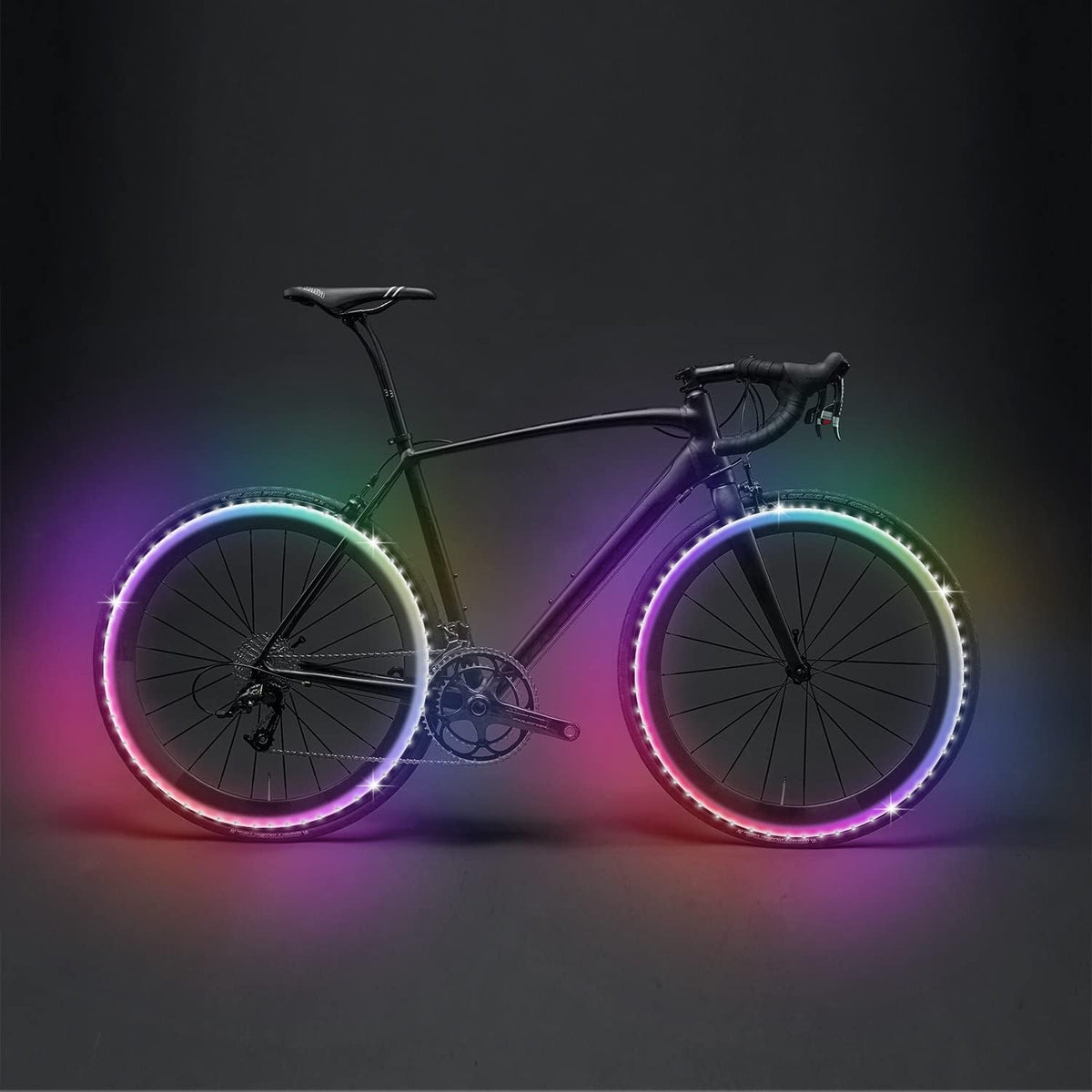 Battery Powered LED Strip Lights – Bedroom Decor Accent, RGB Color Changing Under Bed and Shelf Lighting