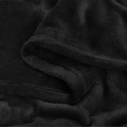BEDELITE Lightweight Fleece Blanket – Clean Design Accent in Solid Neutrals for Minimalist Bedrooms