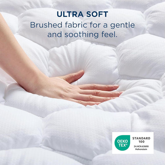 bedsure signature microfiber filling blend balancing softness and support
