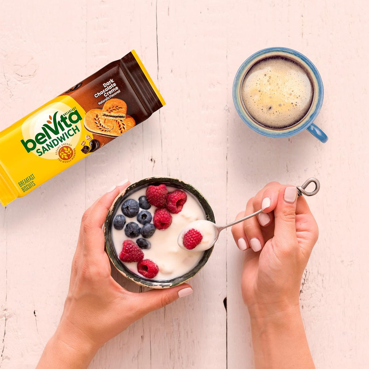 belVita Breakfast Sandwich Bars – Affordable Study Snack for the Dorm and Library, 12-Pack