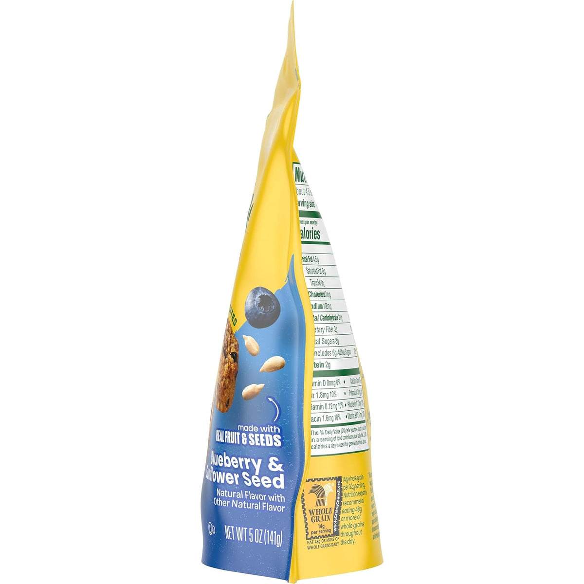 belVita Energy Snack Bites Blueberry Sunflower Seed – Lunchbox Add-On for School Day Mornings