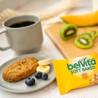 belVita Soft Baked Breakfast Biscuits Variety – Wholesome Grains Snack Parents Can Pack Without the Mess