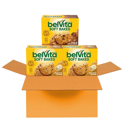 belVita Soft Baked Breakfast Biscuits Variety – Wholesome Grains Snack Parents Can Pack Without the Mess