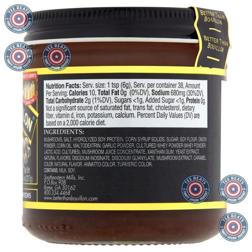 Better Than Bouillon Premium Mushroom Base – Thoughtful Housewarming Gift for Home Cooks