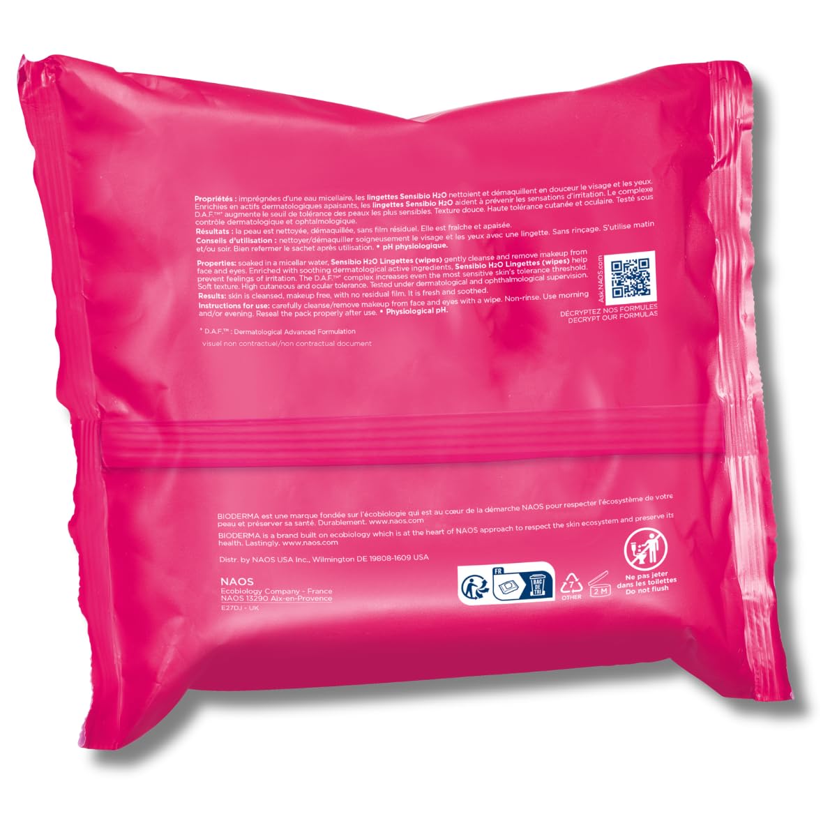 Bioderma Sensibio H2O Wipes – Premium Dermatological Makeup Removal for Refined Skincare