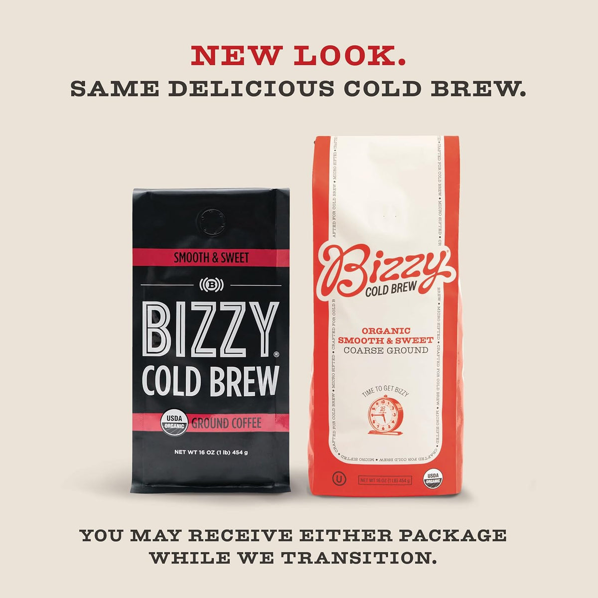 Bizzy Organic Cold Brew Coffee – Premium Organic Coffee Gift Basket Replacement for Coffee Lovers and Husbands