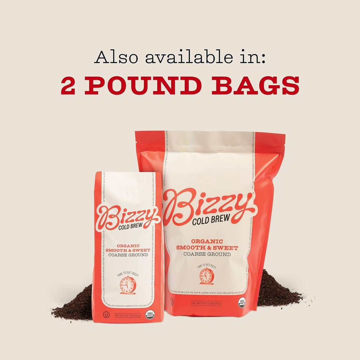 Bizzy Organic Cold Brew Coffee – Premium Organic Coffee Gift Basket Replacement for Coffee Lovers and Husbands