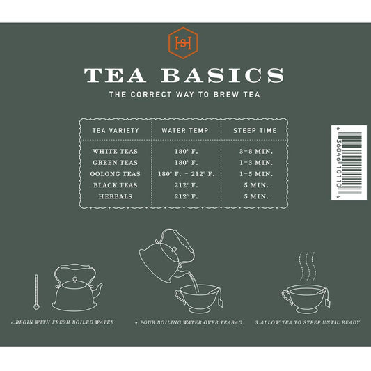 black tea base blended with three types of cinnamon, orange peel, and sweet cloves