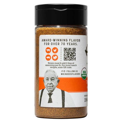 blend of ancho chili, lime juice, and savory spices for smoky-citrus flavor