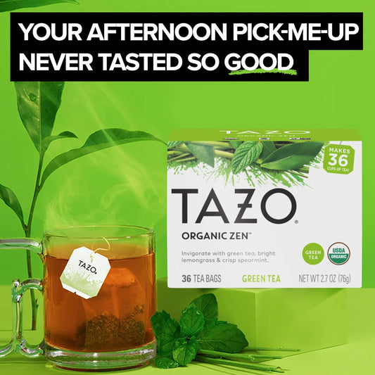 blend of organic green tea, spearmint, lemon verbena, lemongrass, and lemon oil
