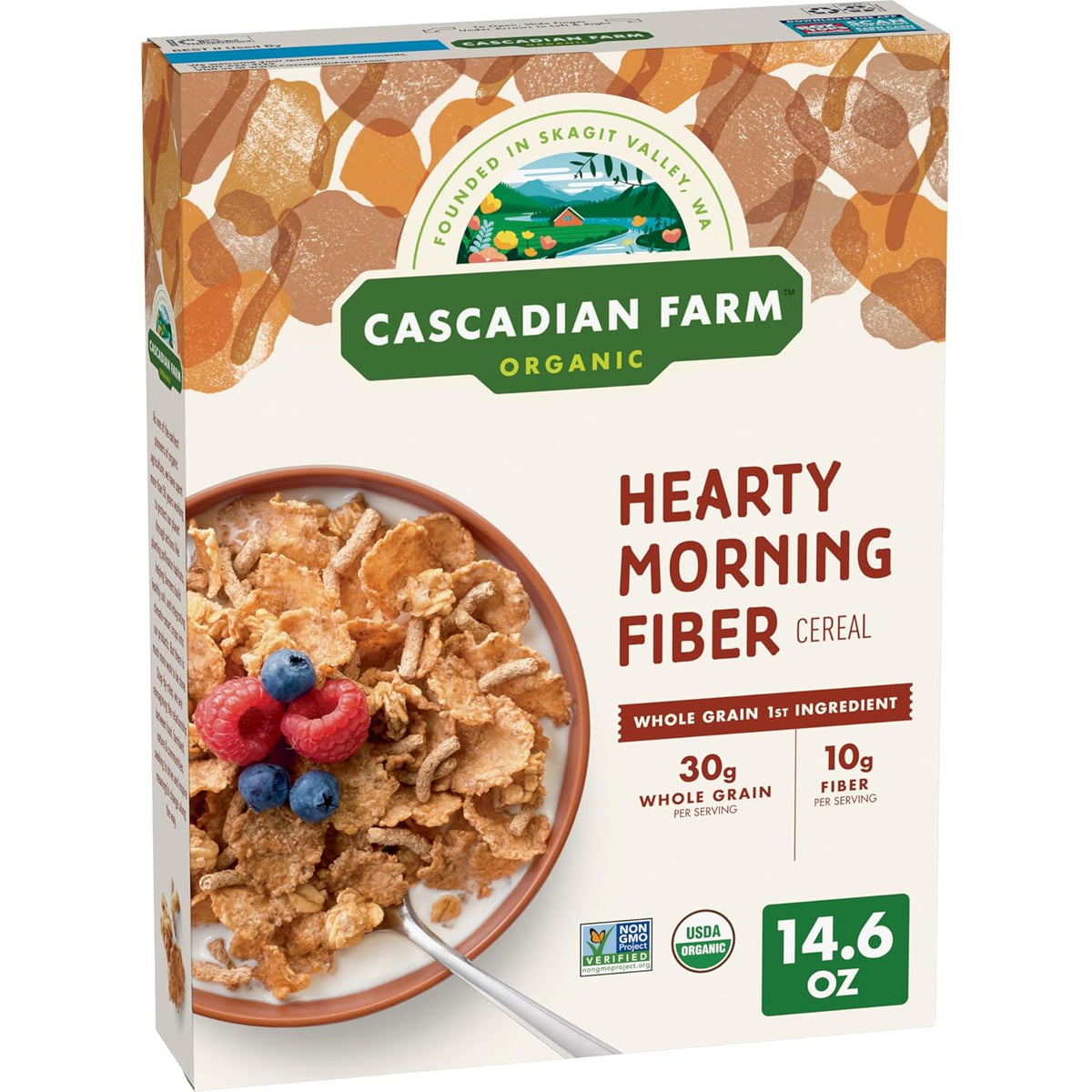 blend of whole wheat flakes, granola clusters, and crunchy bran strands