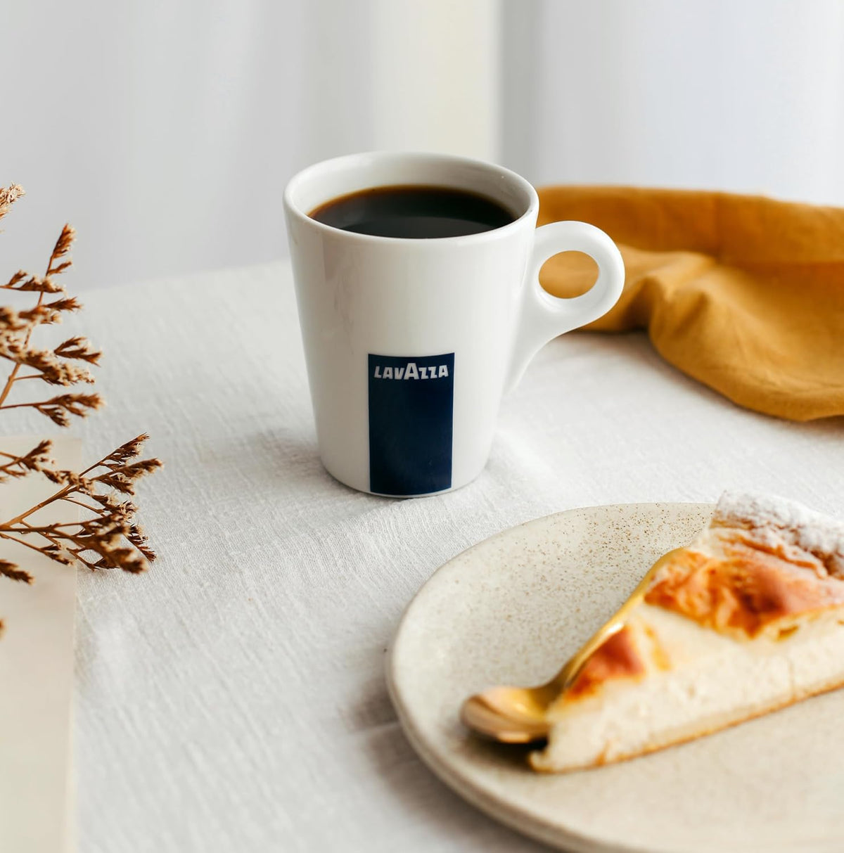 blended and roasted in italy for authentic italian quality