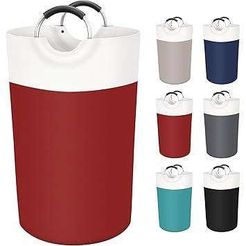 BlissTotes Home Office Laundry Basket for Efficient Workday Routines, Foldable Hamper Behind the Desk