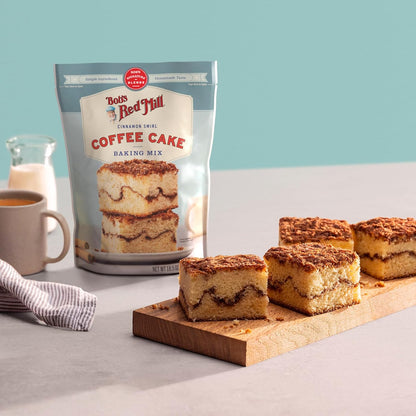 Bob's Red Mill Cinnamon Swirl Coffee Cake Mix – Family Weekend Baking Project for the Home Kitchen