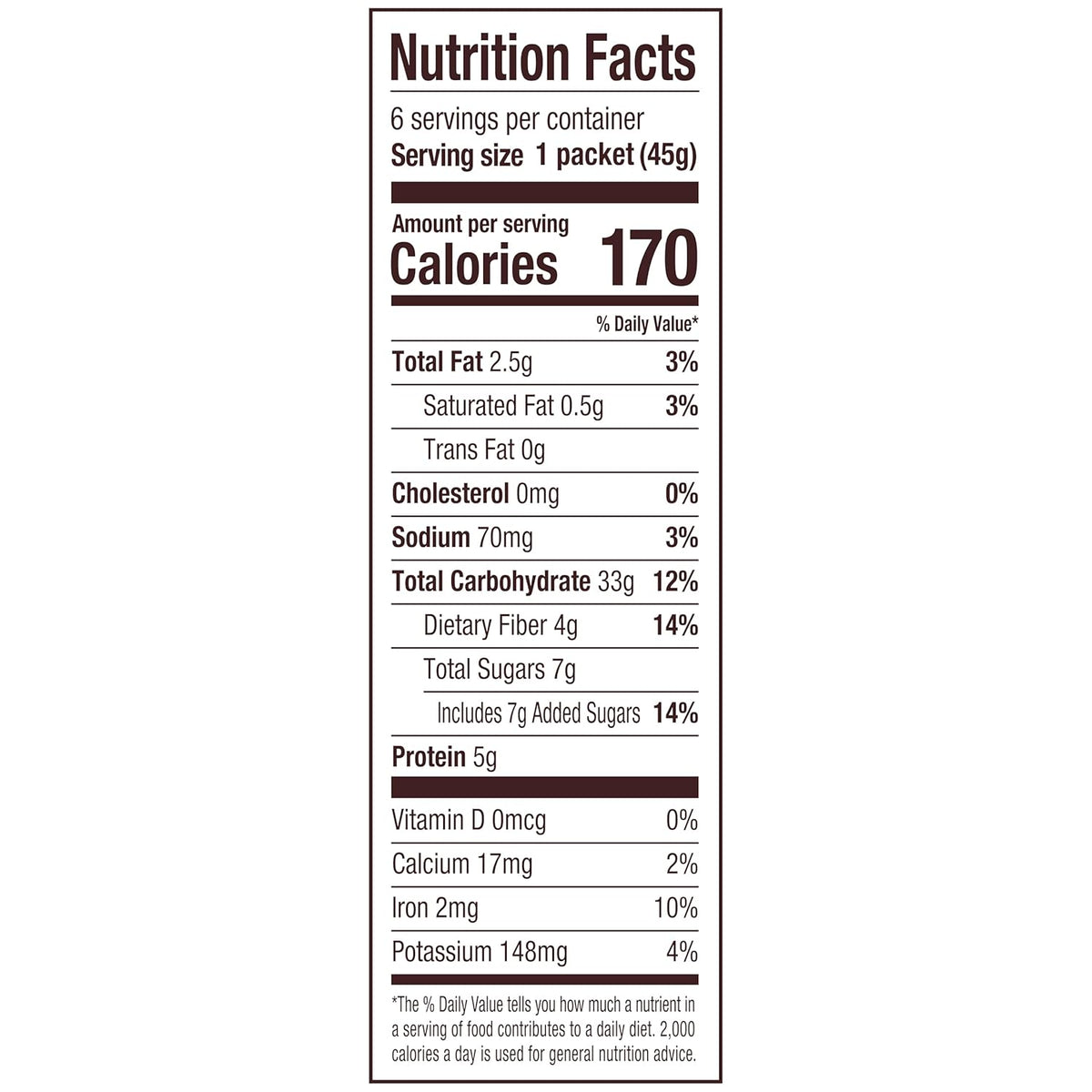 Bob's Red Mill Maple Brown Sugar Instant Oatmeal – 3-Minute Desk Breakfast for Busy Professionals, 6 Single-Serve Packets